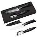 Quick Cut Ceramic Knife & Peeler Set